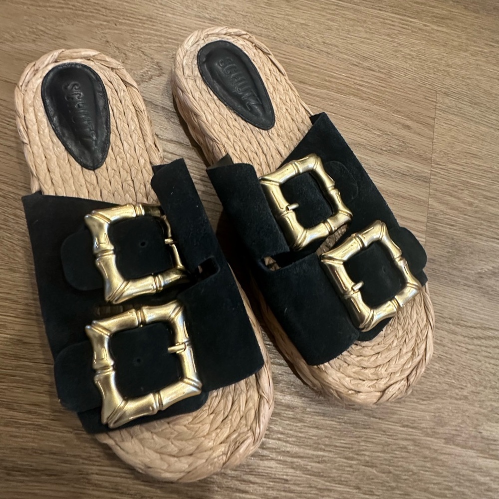 Schutz enola flat sandal
